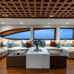Private luxury yacht vacation aboard Champagne Seas in Nassau Bahamas