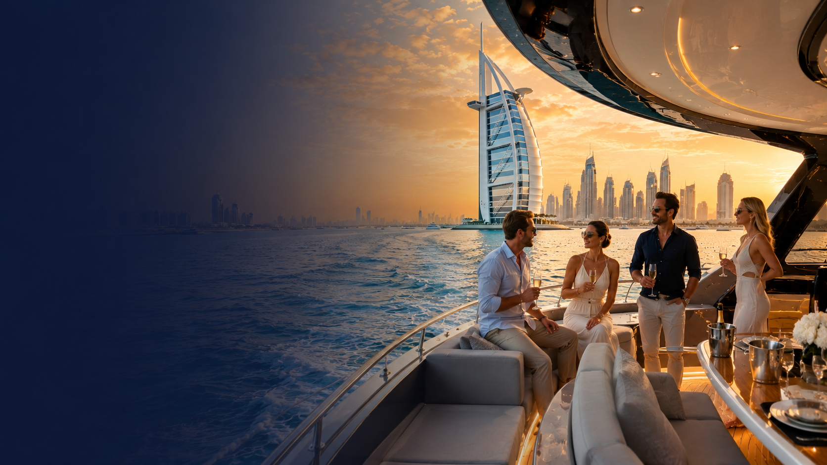 luxury yacht charter in Dubai