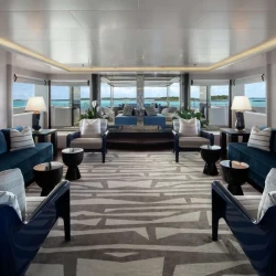 Luxury guest suite onboard ETERNITY superyacht in The Bahamas