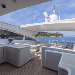Luxury Leopard 27 A4 White Yacht Charter Cannes