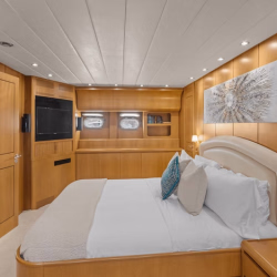 Luxury Leopard 27 A4 White Yacht Charter Cannes