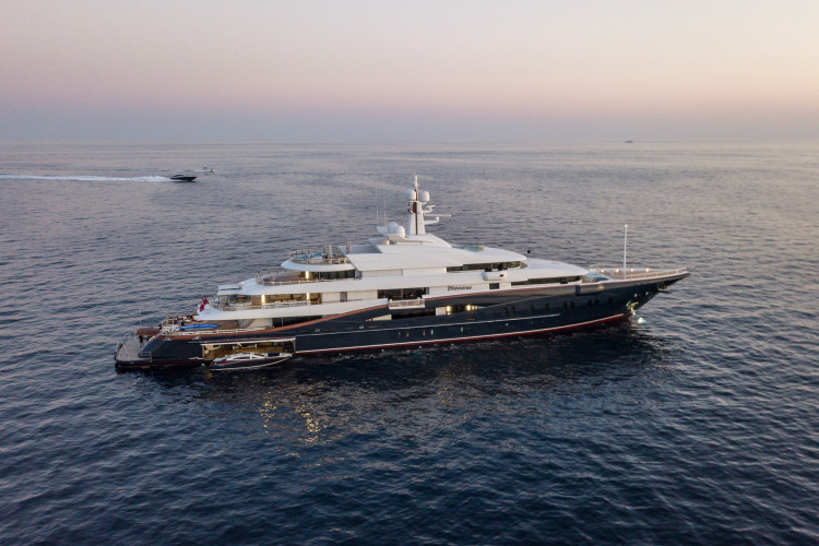 Nirvana Oceanco Superyacht Charter
