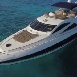 Luxury Sunseeker Manhattan 66 Yacht Charter Cancun